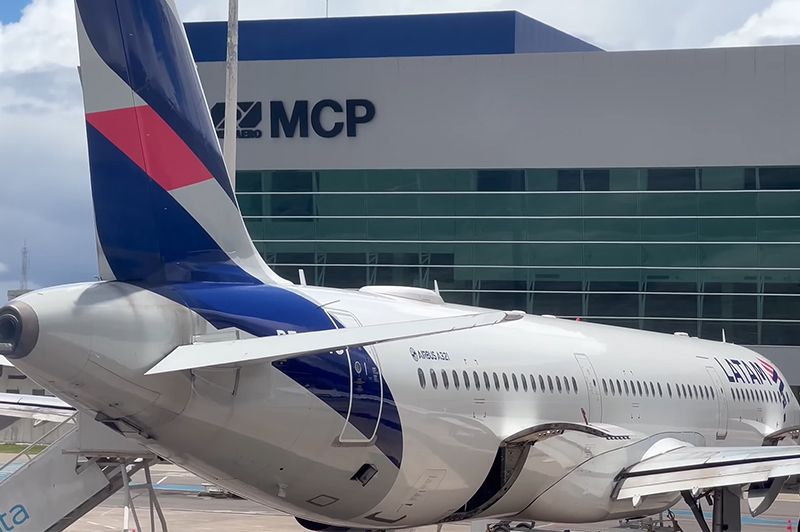 Guarulhos-Macapá: terceira mais longa viagem de avião do país da Latam